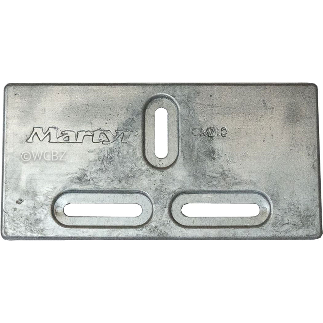 3 Slotted Bolt On Zinc Plate
