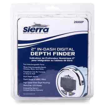 Sierra 2" Dash Digital Depth Finder
