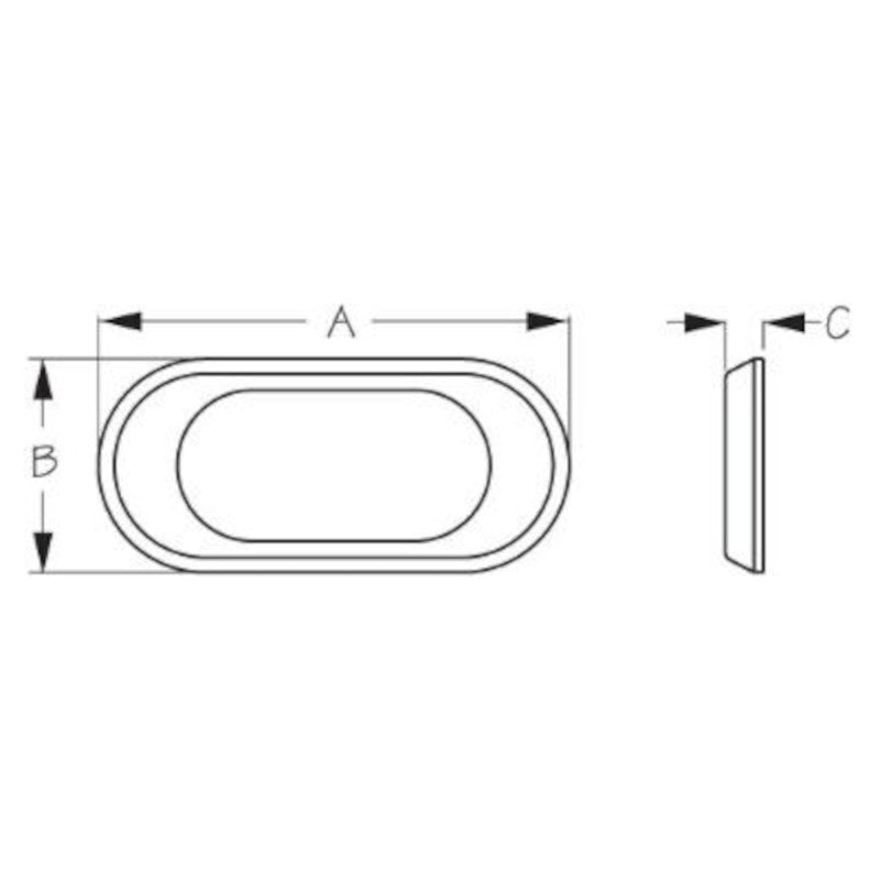 Sea-Dog LED Surface Mount Courtesy Light, Blue