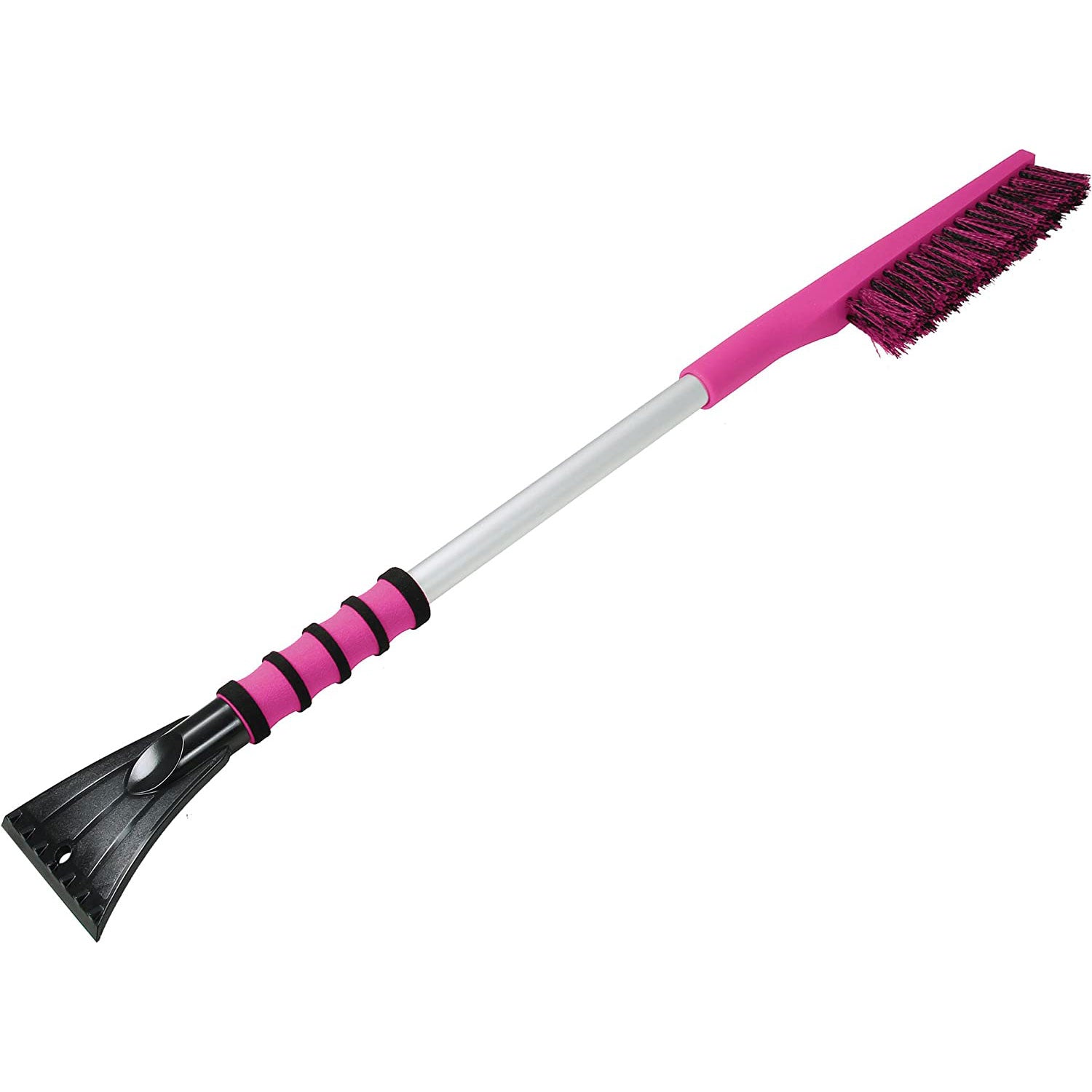 Snow Brush and Scraper Pink 31"