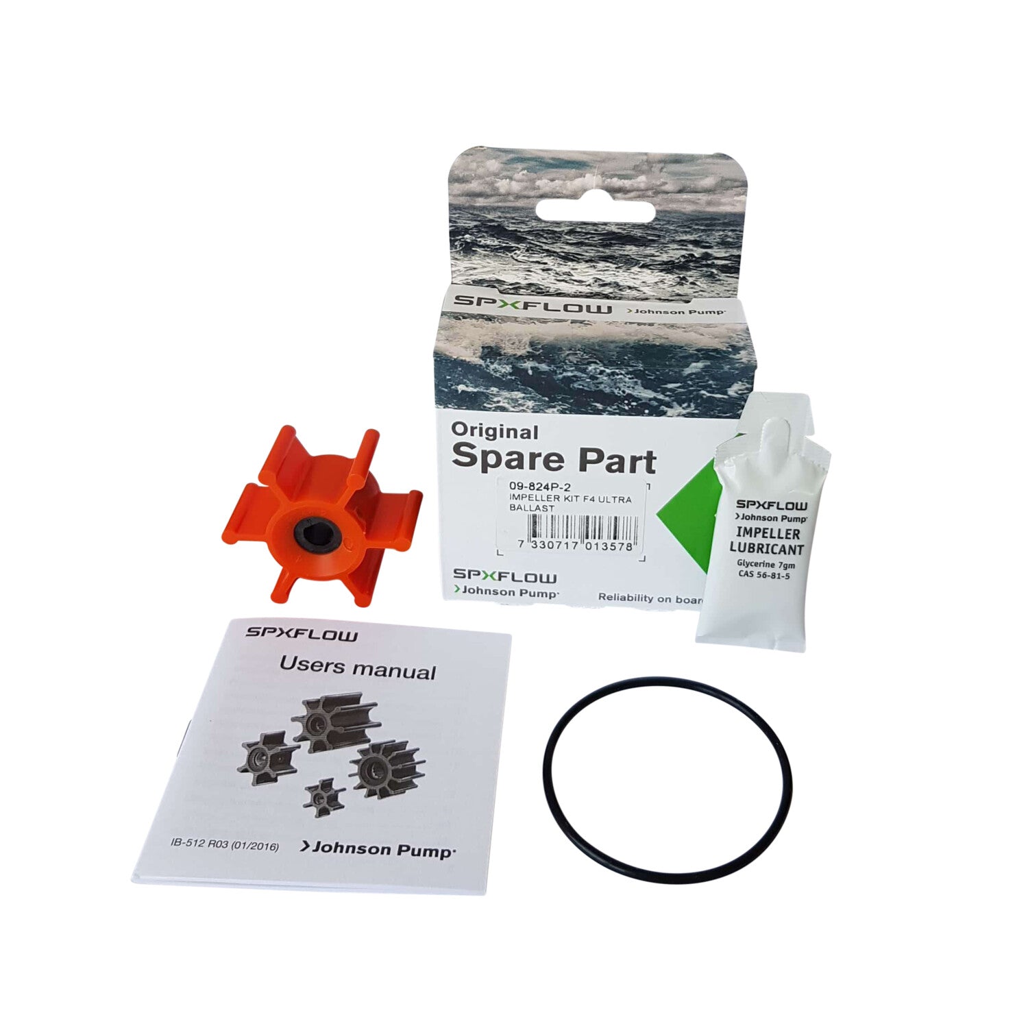 Talulah HP Ballast Pump Impeller 09-824P-2, Polyurethane