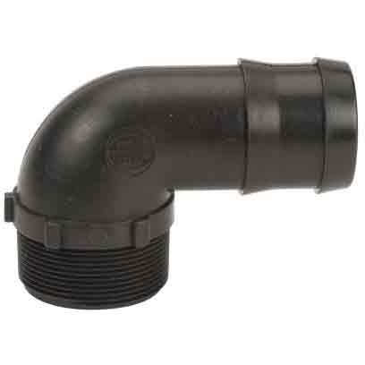 Banjo 2" Male Thread and 2" 90° Hose Barb