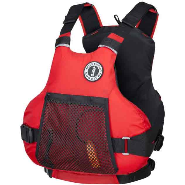 Mustang Survival Vibe Foam Vest Red - S/M, L/XL