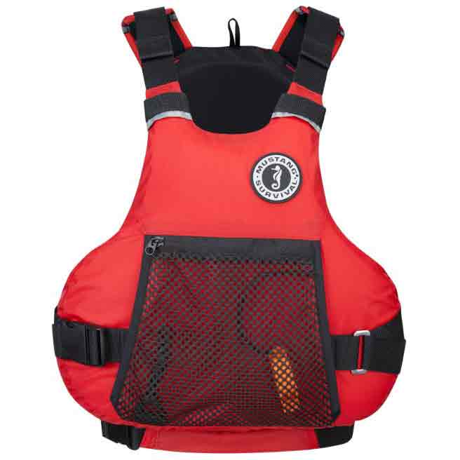 Mustang Survival Vibe Foam Vest Red - S/M, L/XL