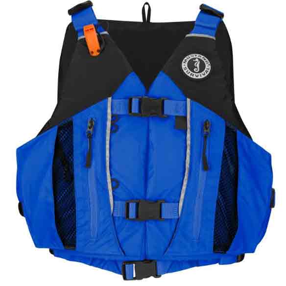 Mustang Solaris Paddle Blue Foam Vest - XS/S, M/L, XL/2XL