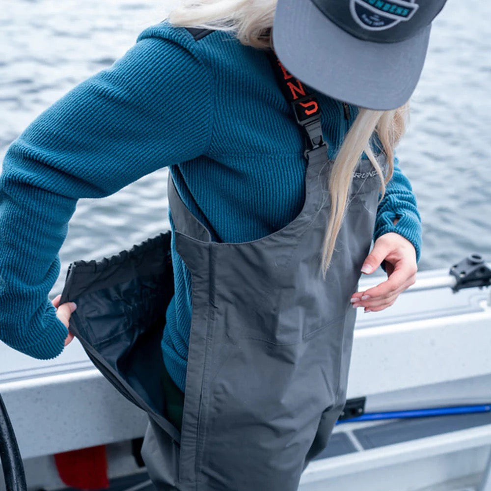 Grundens Women's Pisces Bib, Anchor