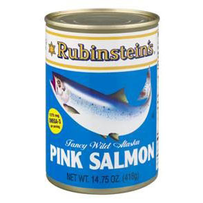 Rubinstein's Pink Salmon, 14.75 oz  case of 24