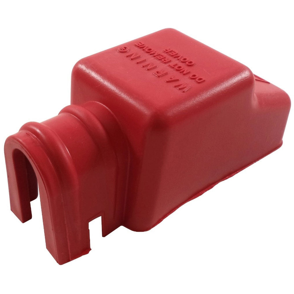 Cable Cap Dual Post 1/O Red