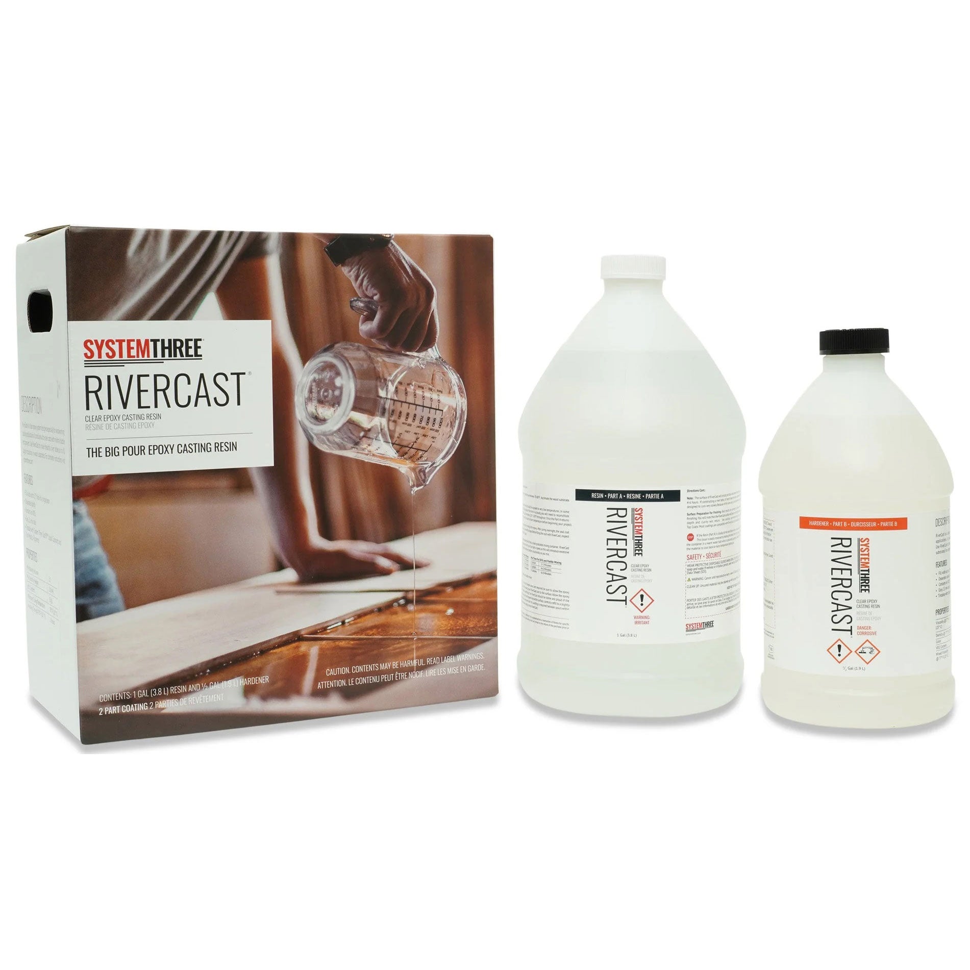 Rivercast Ultra Clear Kit 1.5 gallon