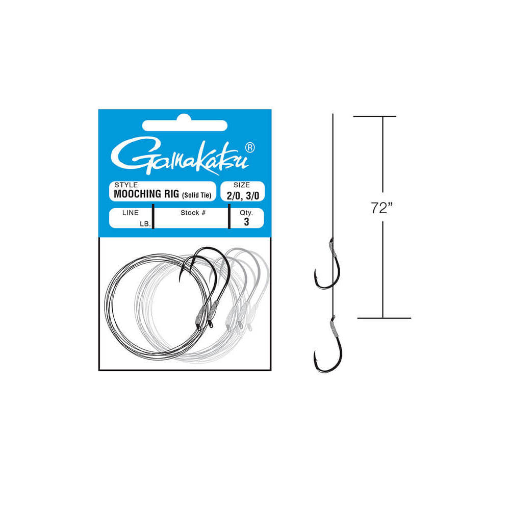 Mooching Rig, Solid Tie - 3 Pack