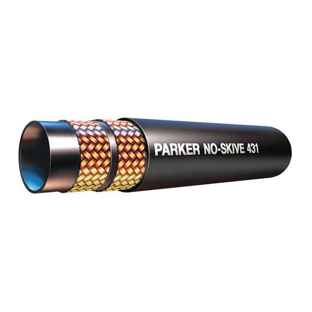 Two braids steel wire Hydraulic Hose 1/2in ID per foot