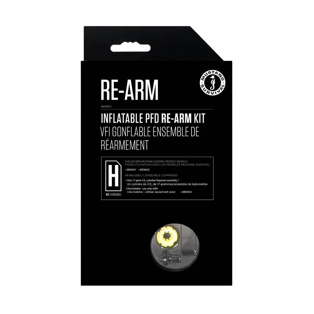 Mustang Survival Re-Arm Kit "H" 17G Auto/Manual PFDs, MA4031