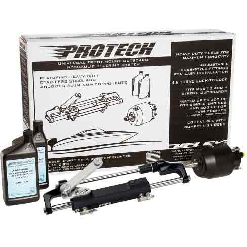 Uflex PROTECH 1.1 Front Mount OB Steering System