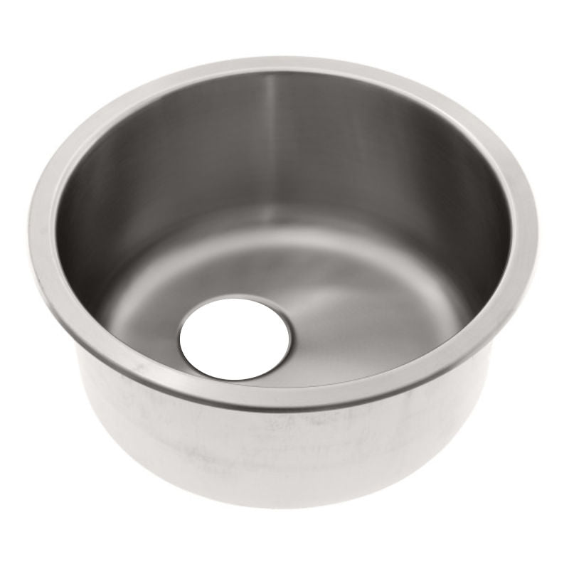 Cylinder Sink, Brushed Stainless Steel, 11-1/2"  Rim O.D., Ambassador Marine