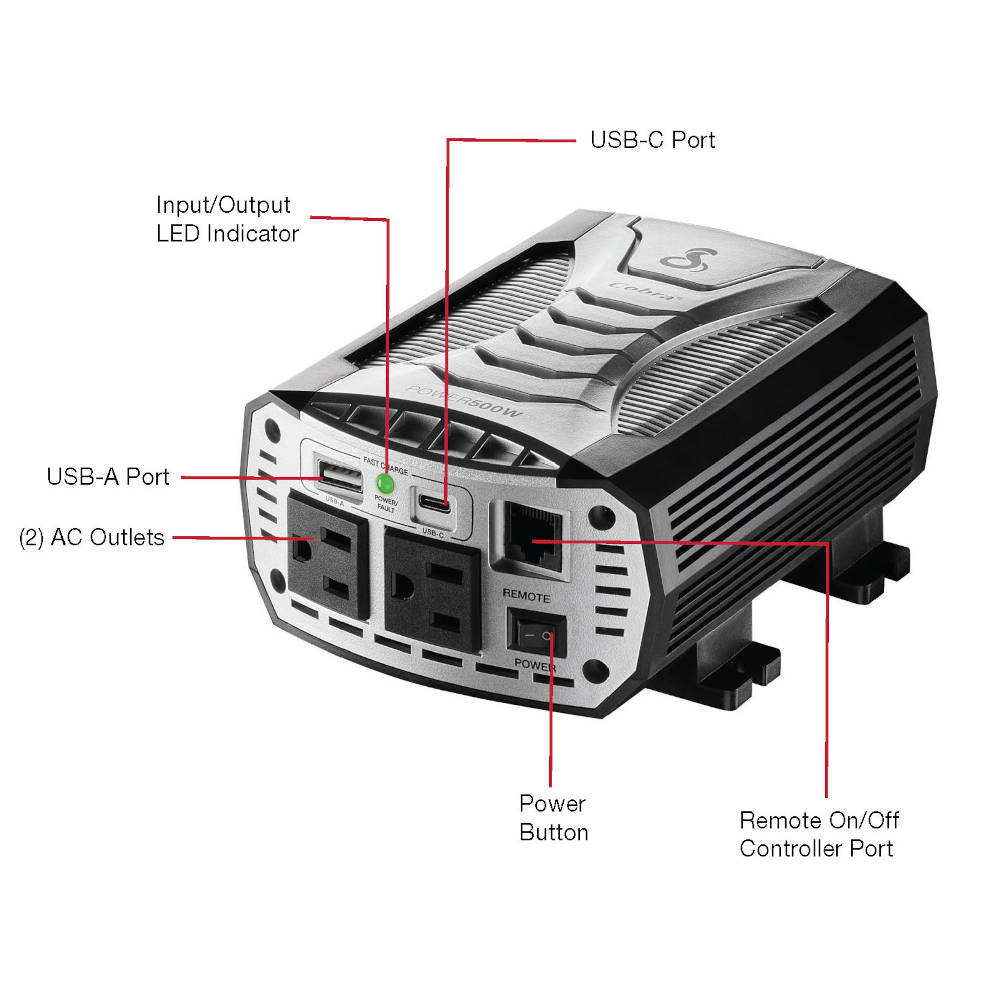 Cobra POWER 500W Multipurpose Inverter