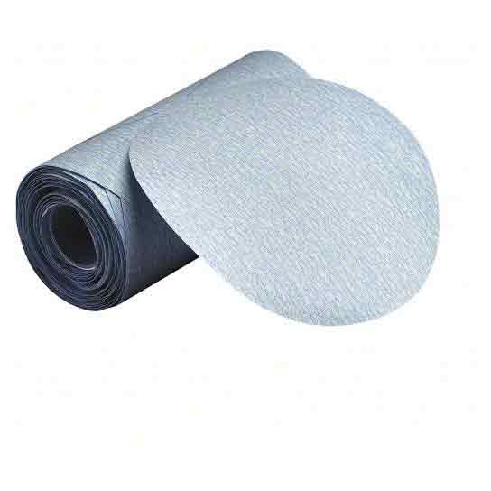 Saint-Gobain Stick and Sand (PSA) Light-Weight Disc Roll (100), 6", 600 Grit
