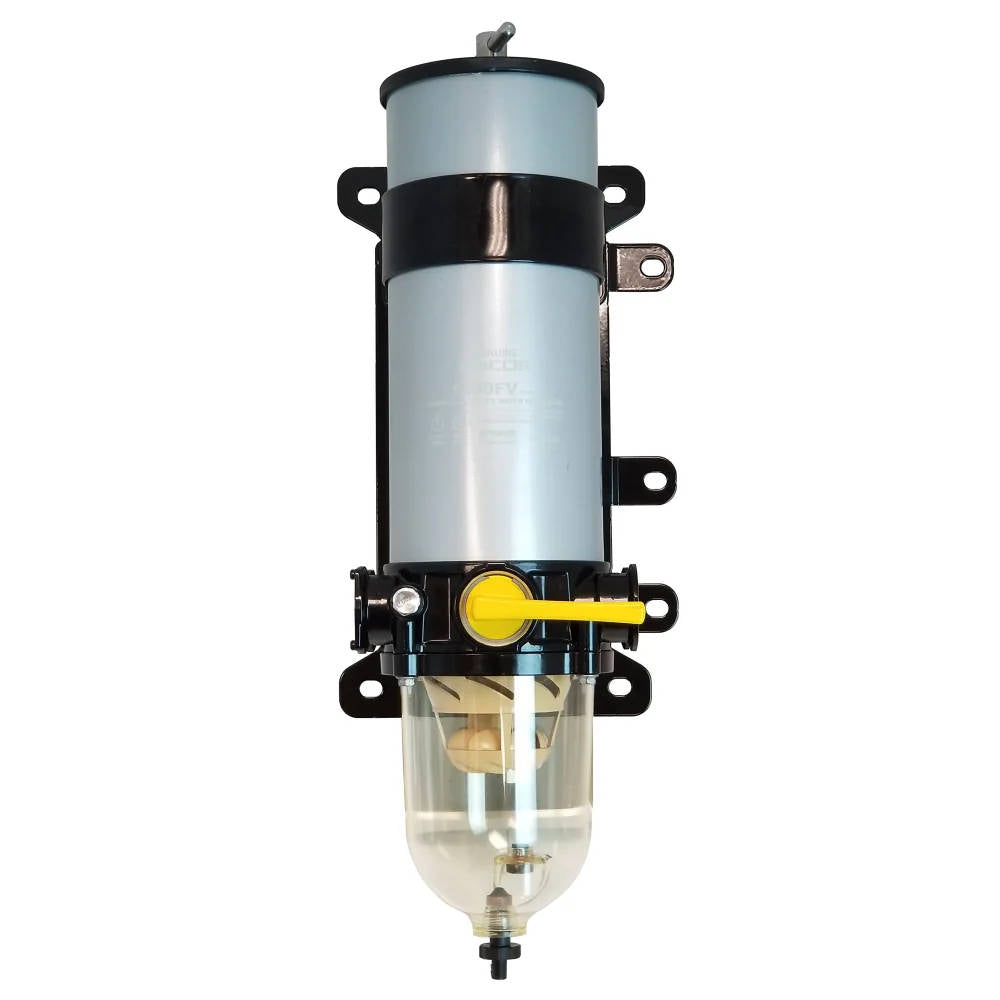 Racor, Fuel Filter Water Separator, Turbine 1000FV10, with Shut-off Valve