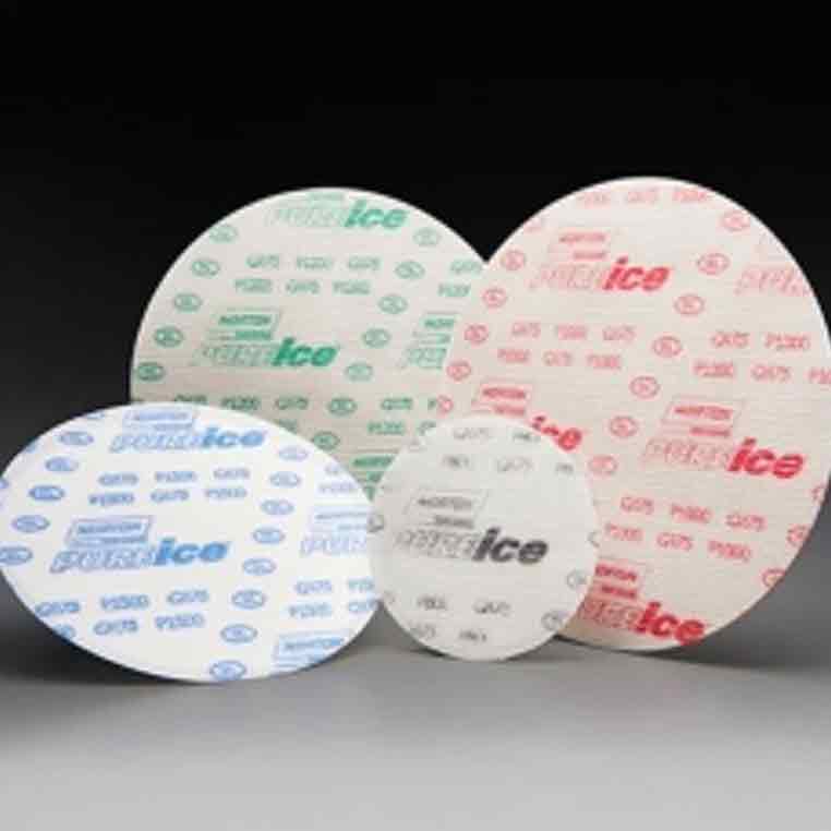 Saint-Gobain 6" Pure Ice Q175 Blue 50 Per Box P1500 Grit