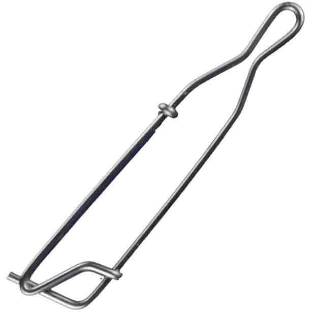 Delta Tackle Stainless Steel 4.5" Salmon Snap