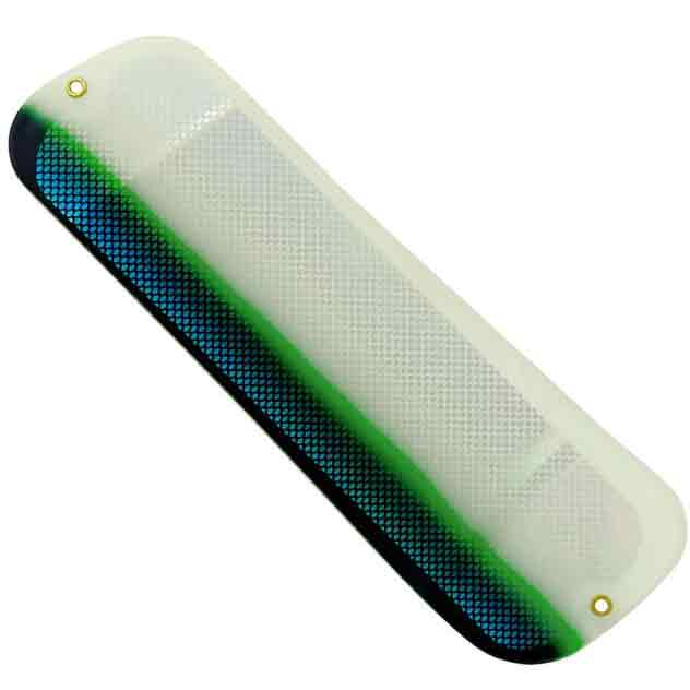 Oki Tackle Big Shooter Flasher - Glow Herring Aid