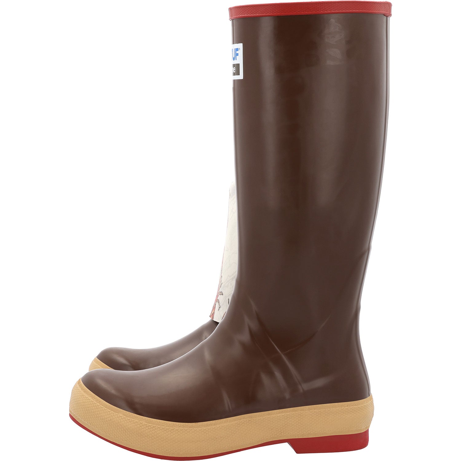 Xtratuf Women's Fishe® Wear Legacy 15", Brown, Lobster Print