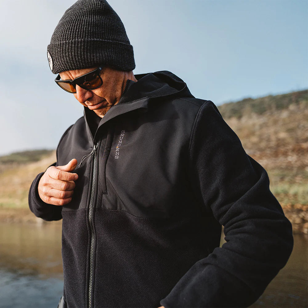 Grundens Men's Bering Fleece Pro Full-Zip Hoodie
