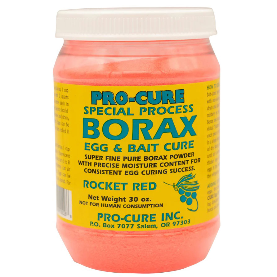 Borax Egg and Bait Cure Rocket Red 30oz