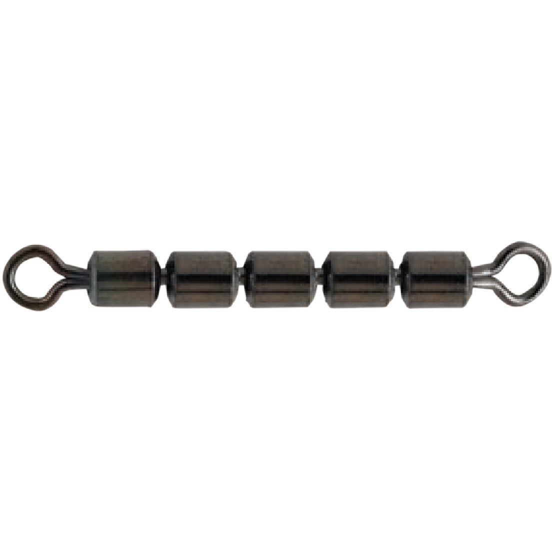 Pucci Black 5 Bead Rolling Chain Swivel - 5 Pack