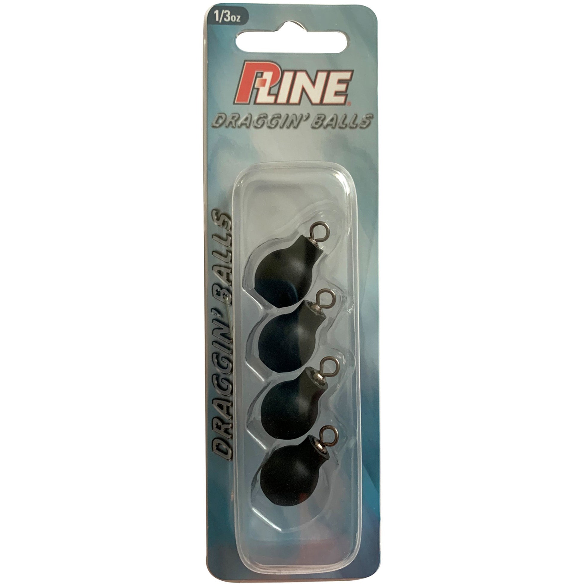 P-Line Steel Draggin Balls 1/3oz 4 Pack