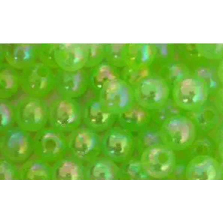 Pucci Round Beads 8mm Chartreuse 60 Piece Pack