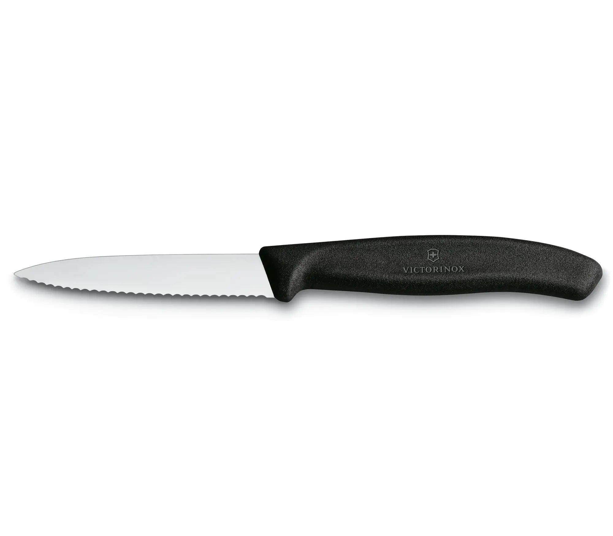 Swiss Classic Paring Knife w/3.1" Blade, Black Handle