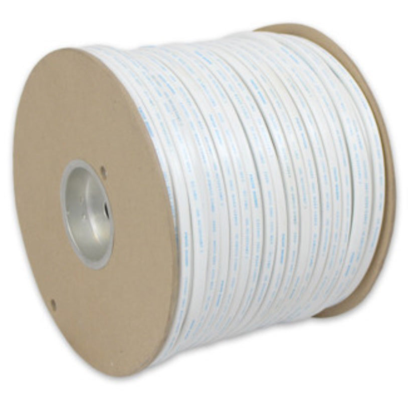 Pacer White Safety Duplex Cable Round, Red and Yellow Conductors