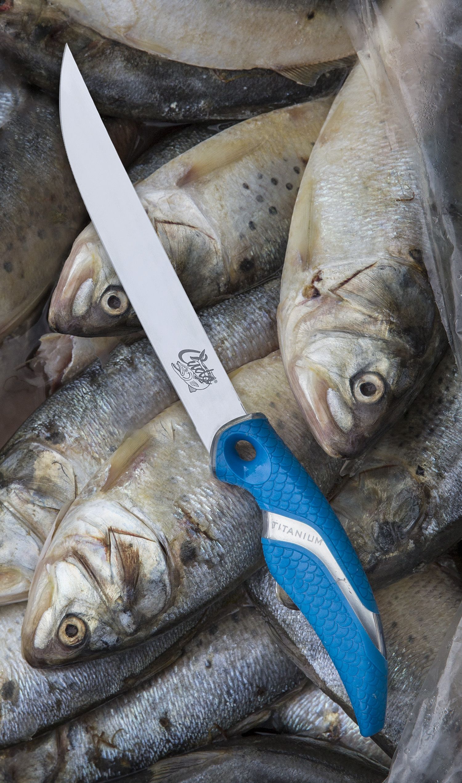 Cuda 7" Titanium Bonded Wide Fillet Knife