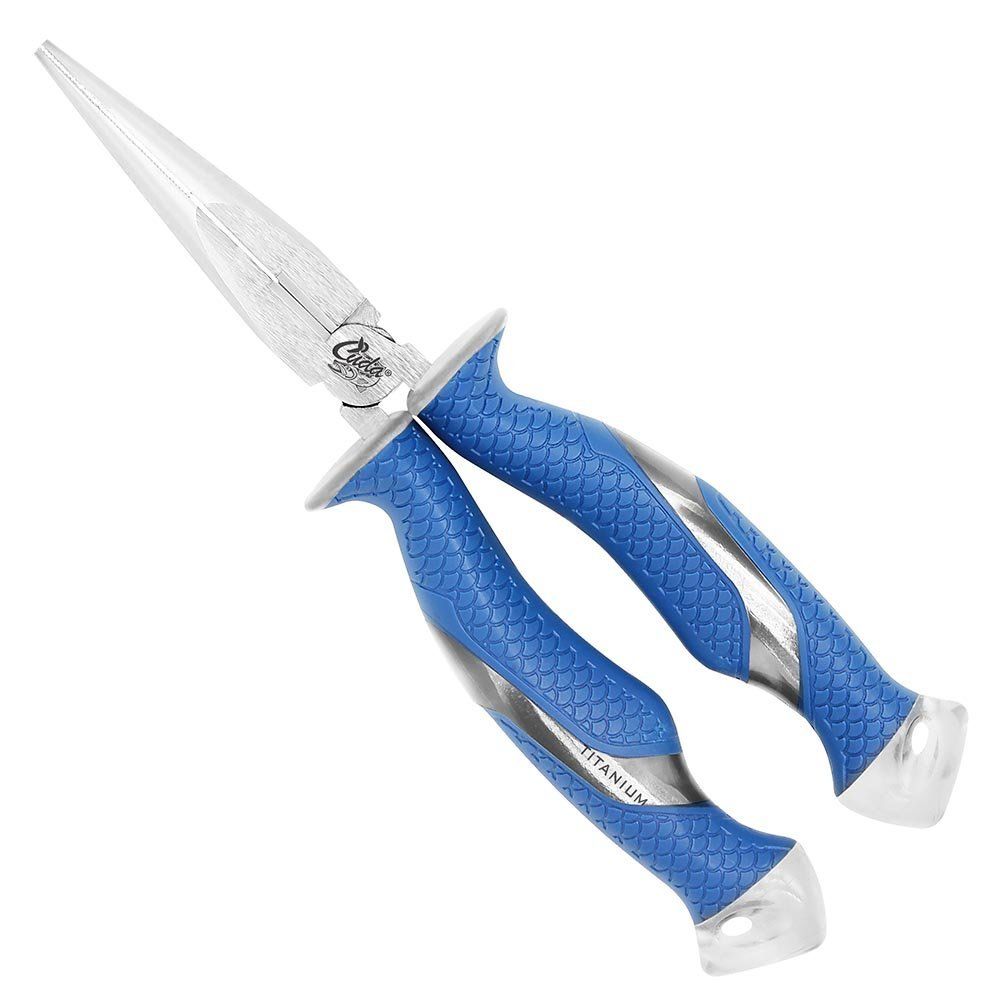 8.75" Titanium Bonded Needle Nose Pliers