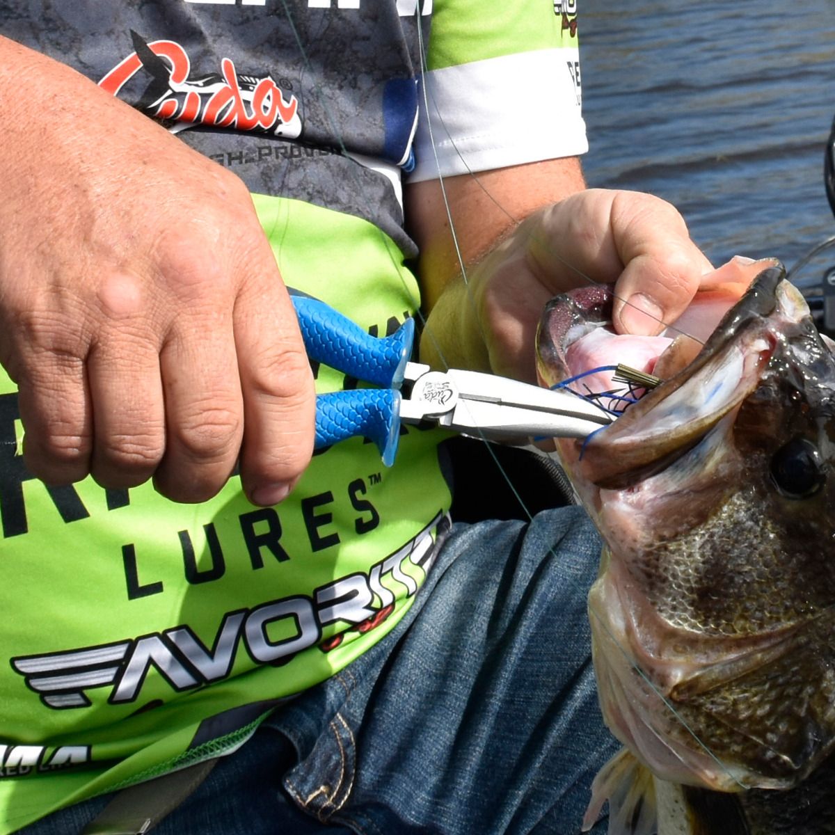 8.5" Titanium Bonded Bent Needle Nose Pliers