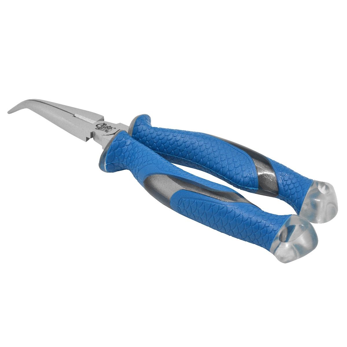 8.5" Titanium Bonded Bent Needle Nose Pliers