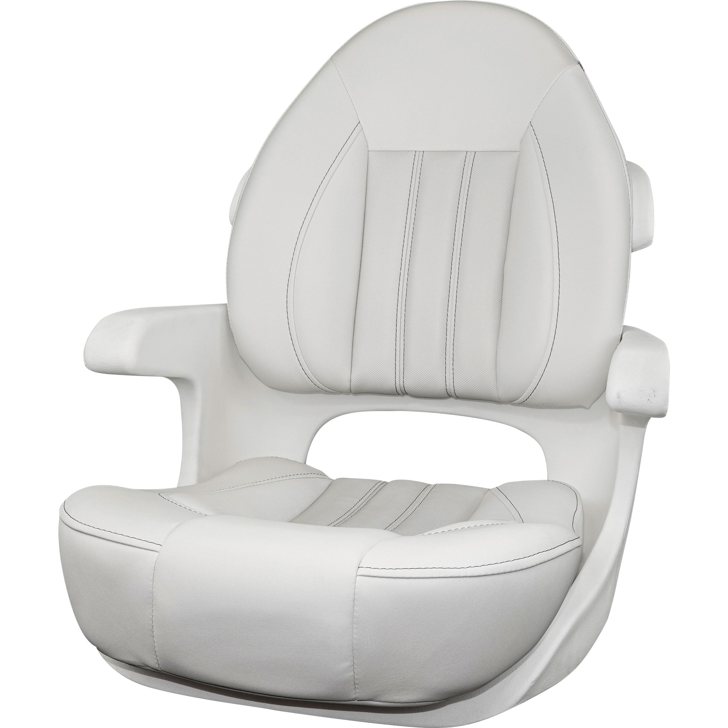 ProBax Captain's Seat, White//White/Pearl White