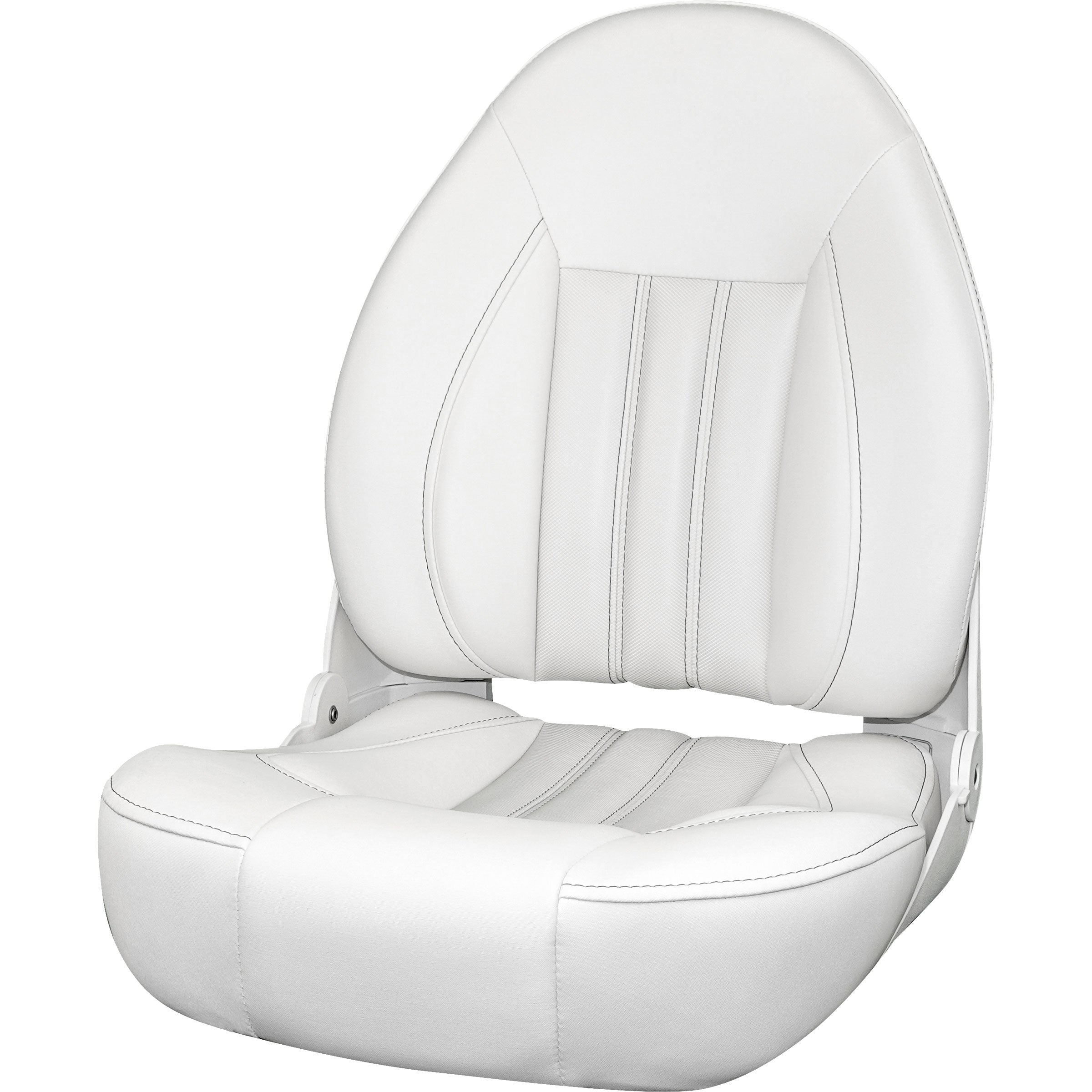 Tempress ProBax Orthopedic Boat Seat, White/White/Pearl White