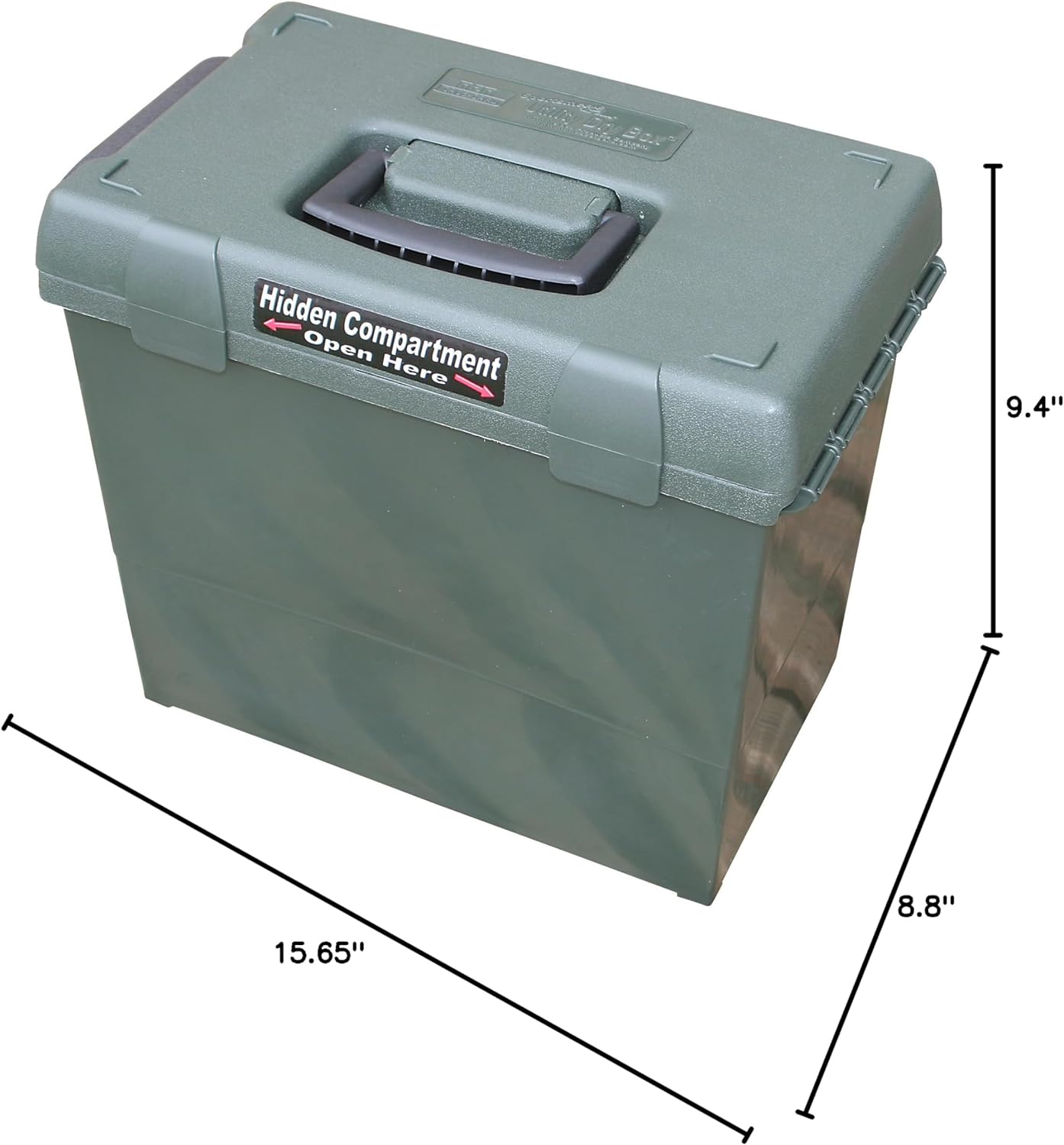 MTM Sportsmen's Plus Utility Dry Box Forest Green or Orange (15"x8.8"x9.4" or 15"x8.8"x13" )