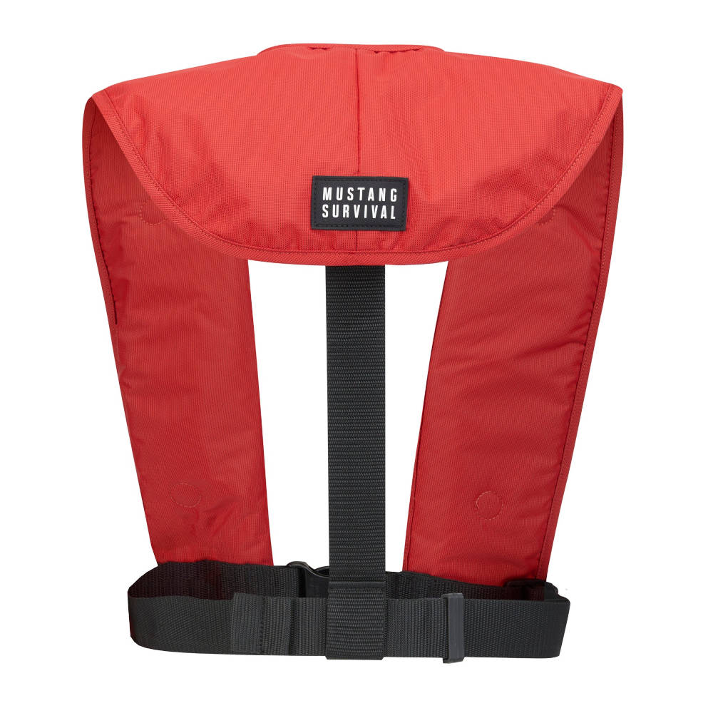 Mustang MIT 100 Convertible A/M Inflatable PFD - Red