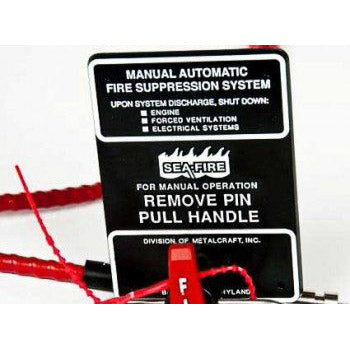 Sea-Fire SMAC Fire Extinguisher Cable Assembly for Manual / Auto Extinguishers 136-0 Series