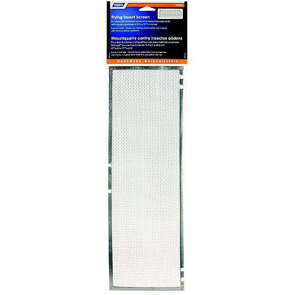 Camco 4215642156 Flying Insect Screens for Norcold Refrigerator with 27.5" Louver Openings, 6/pk