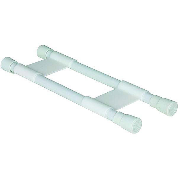Camco 44093 Double Cupboard Bars, White