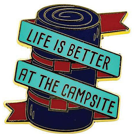 Camco 53264 Enamel Pin, Sleeping Bag