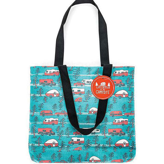 Camco 53269 Tote Bag, Teal, RV Sketch