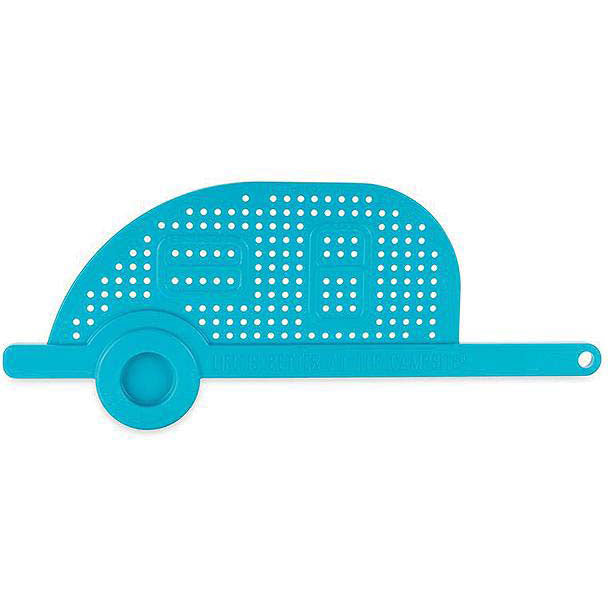 Camco 53385 RV Shaped Pot Pasta Drainer, Teal