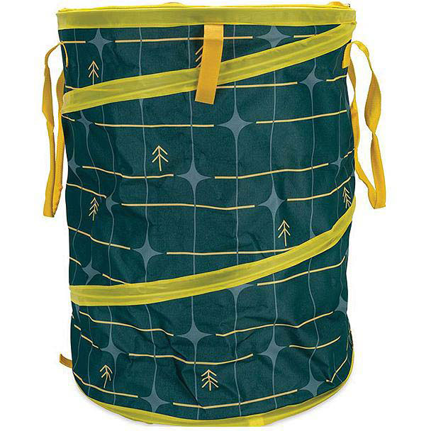 Camco 53490 Pop-Up Utility Container, Green Grid, 30 Gal.