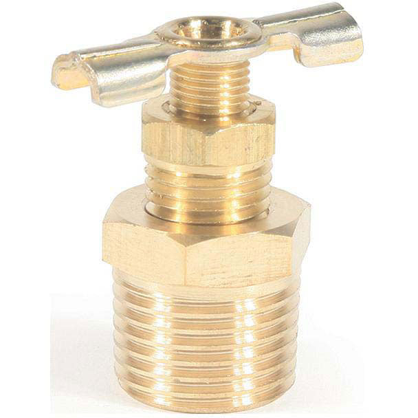 Camco 11703 Water Heater Drain Valve, 1/2"