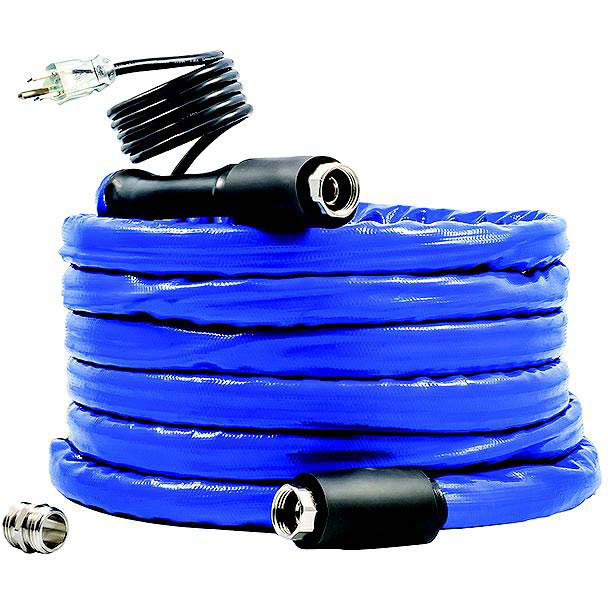 Camco 22911 25' Heated Water Hose for RV 5/8" Inside Diameter