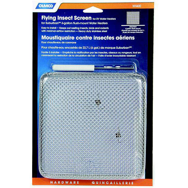 Water Heater Flying Insect Screen